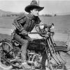 D52A-N Tom Mix on his Henderson