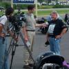 Tim Leary_Chuck being interviewed